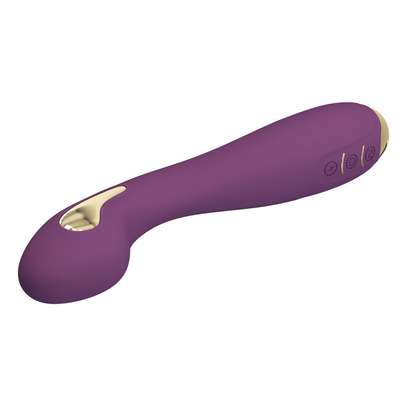 PRETTY LOVE - VIBRATORE HECTOR CON STIMOLAZIONE ELETTRICA CON APP LONG DISTANCE VIOLA