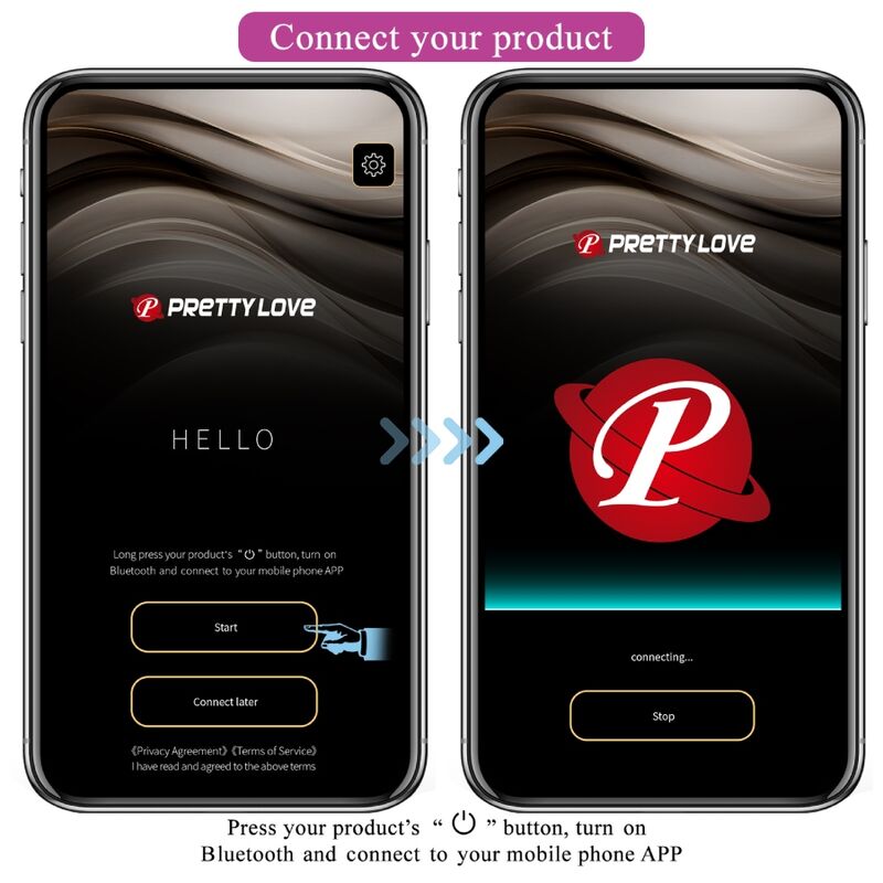 PRETTY LOVE - OVETTO DOREEN LUXURY VIBRANTE RICARICABILE CON APP LONG DISTANCE VIOLA