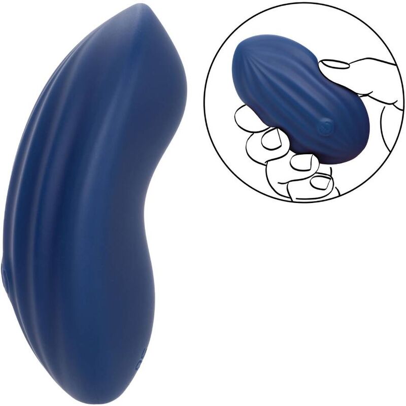 CALEXOTICS - CASHMERE VELVET CURVE STIMOLATORE  BLU