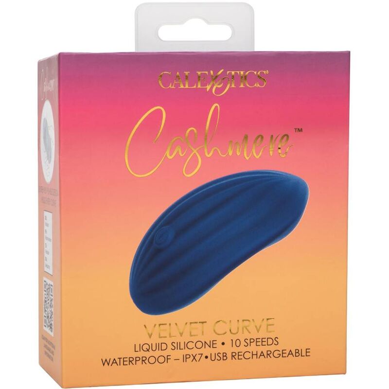 CALEXOTICS - CASHMERE VELVET CURVE STIMOLATORE  BLU
