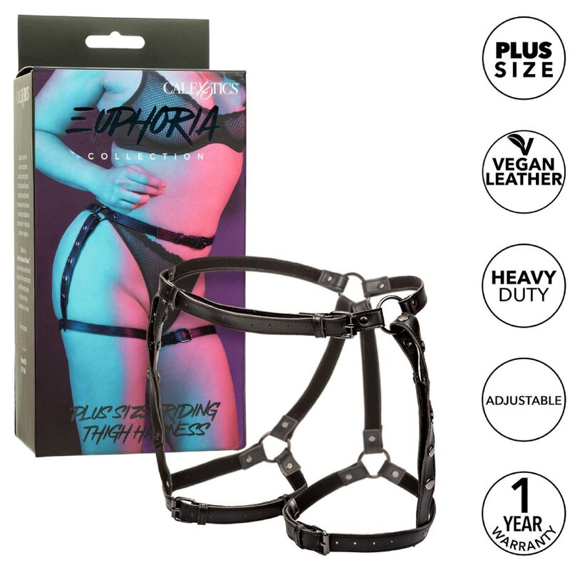 CALEXOTICS - EUPHORIA RIDING THIGH HARNESS PLUS SIZE