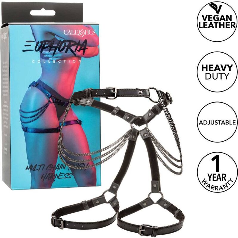 CALEXOTICS - EUPHORIA HARNESS MULTI CATENA 