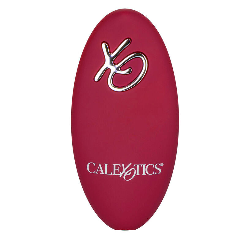 CALEXOTICS - RIDER MASSAGGIATORE DOPPIO MOTORE CON TELECOMANDO ROSSO