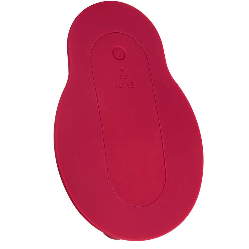 CALEXOTICS - RIDER MASSAGGIATORE DOPPIO MOTORE CON TELECOMANDO ROSSO