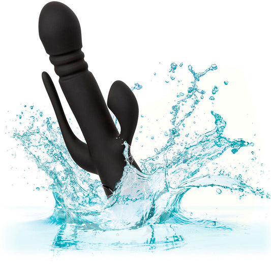 CALEXOTICS - TRIPLE EUPHORIA VIBRATORE NERO