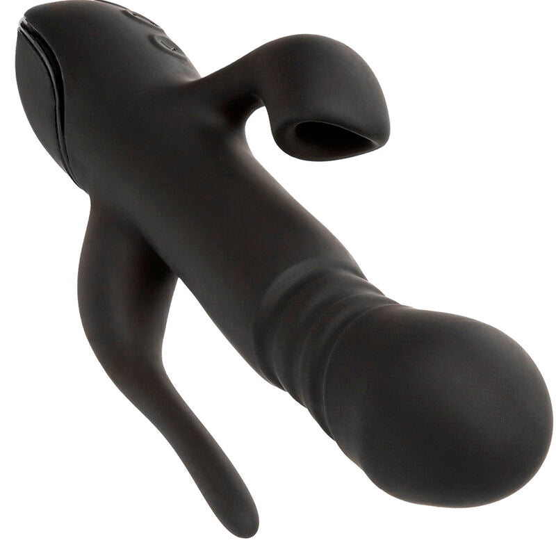 VIBRATORE TRIPLA STIMOLAZIONE, CONTROLLI INDIPENDENTI, RICARICABILE USB