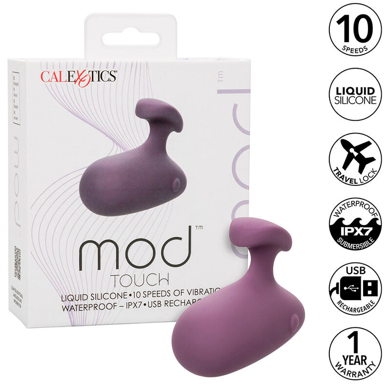 MASSAGGIATORE CURVO MOD TOUCH VIOLA