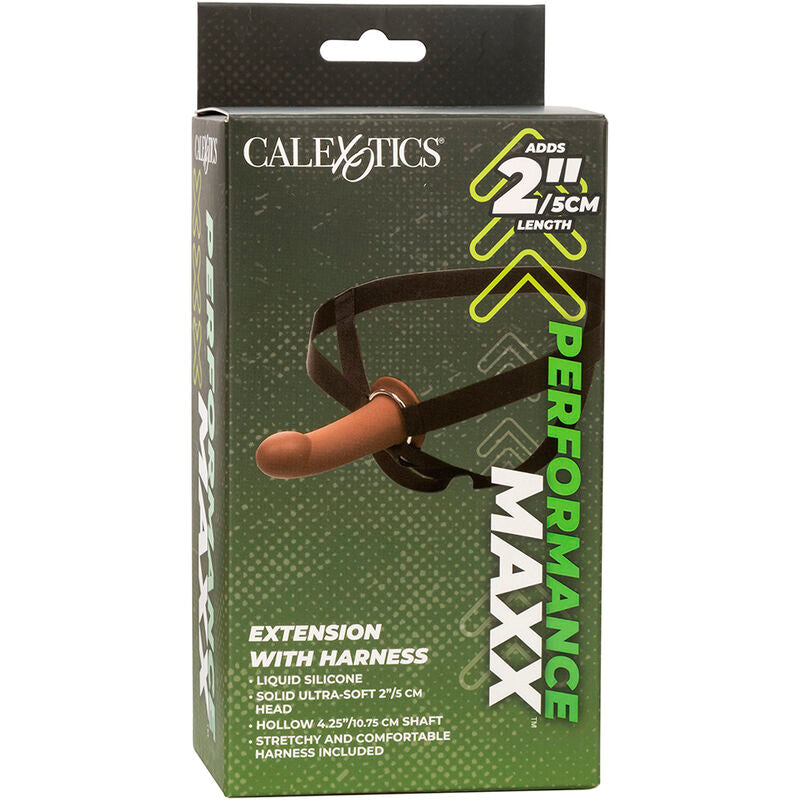 CALEXOTICS - PERFORMANCE MAXX PROLUNGA CON IMBRACATURA MARRONE