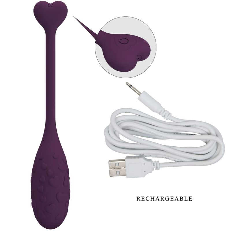 PRETTY LOVE - OVETTO FISHERMAN VIBRANTE CON APP LILLA