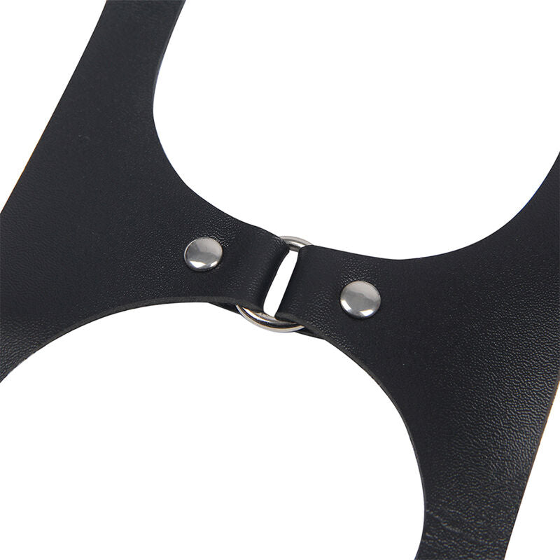 HARNESS FULL BODY IN PELLE, ELEGANTE, TAGLIA UNICA