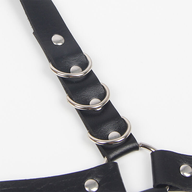 HARNESS ELEGANTE CON ANELLI, DESIGN SOFISTICATO, COMFORT MASSIMO