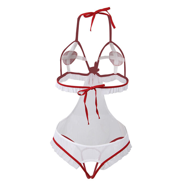 SUBBLIME - COSTUME DA INFERMIERA SEXY CROTCHLESS S/M