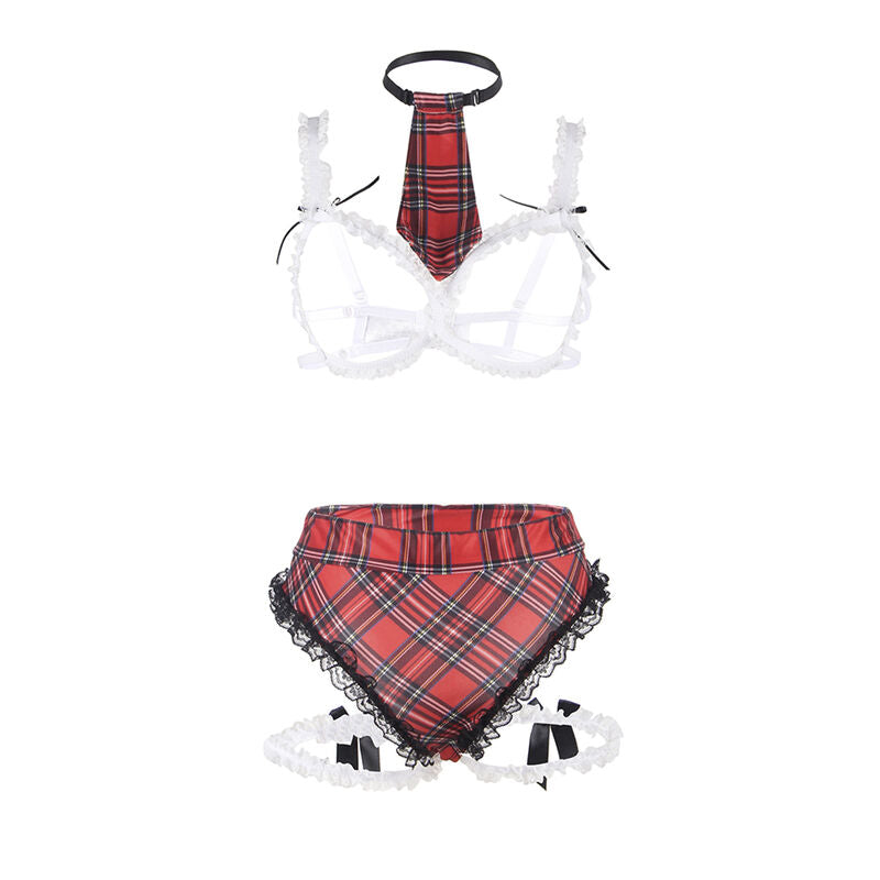 SUBBLIME - COSTUME SEXY DA SCOLARETTA CON REGGISENO S/M