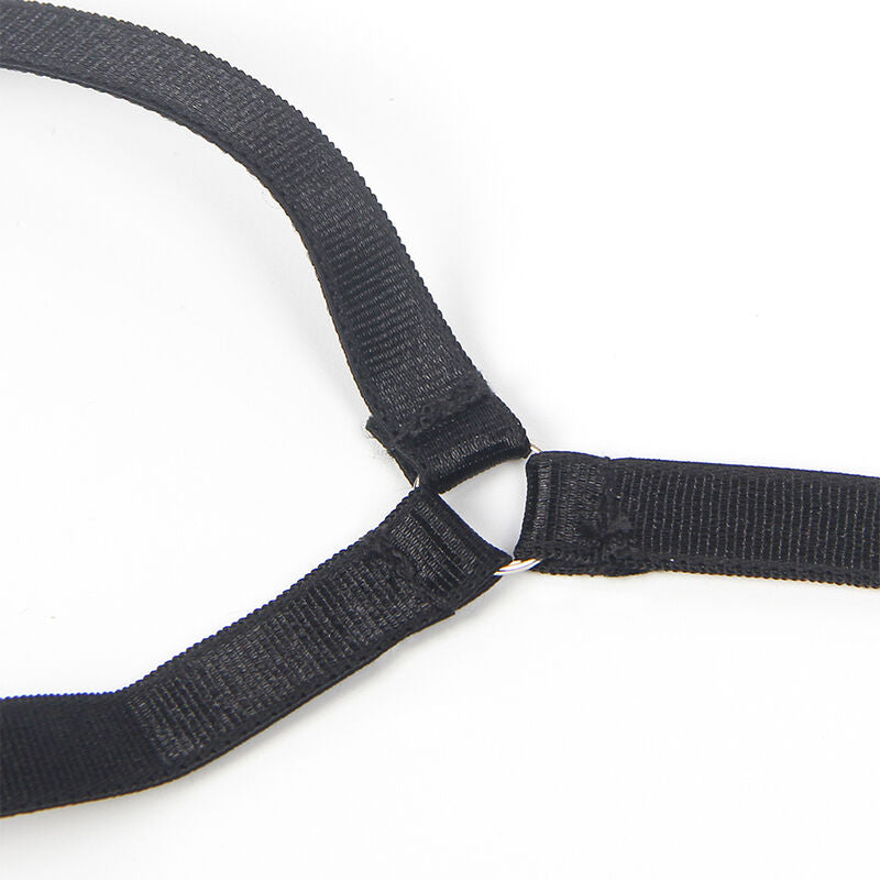 SUBBLIME - COSTUME DA POLIZIOTTA IN PIZZO NERO S/M