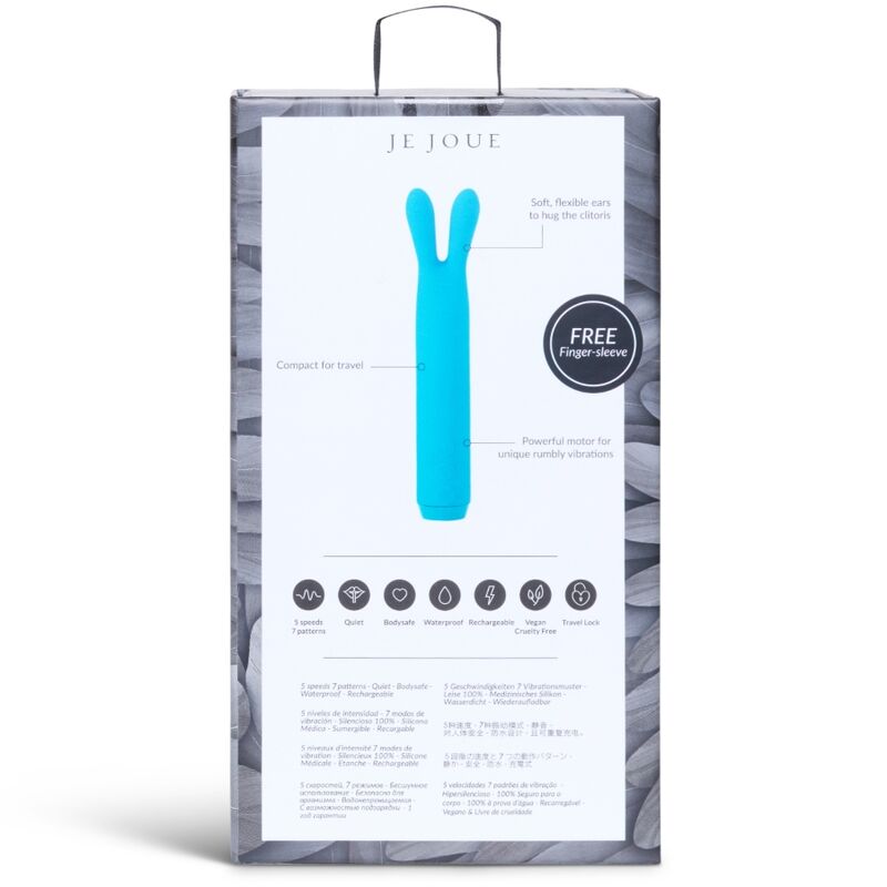 JE JOUE - TEAL BULLET STIMOLATORE CON RABBIT