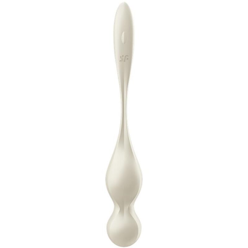SATISFYER - LOVE BIRDS PALLINE DI KEGEL VIBRANTI BIANCHE