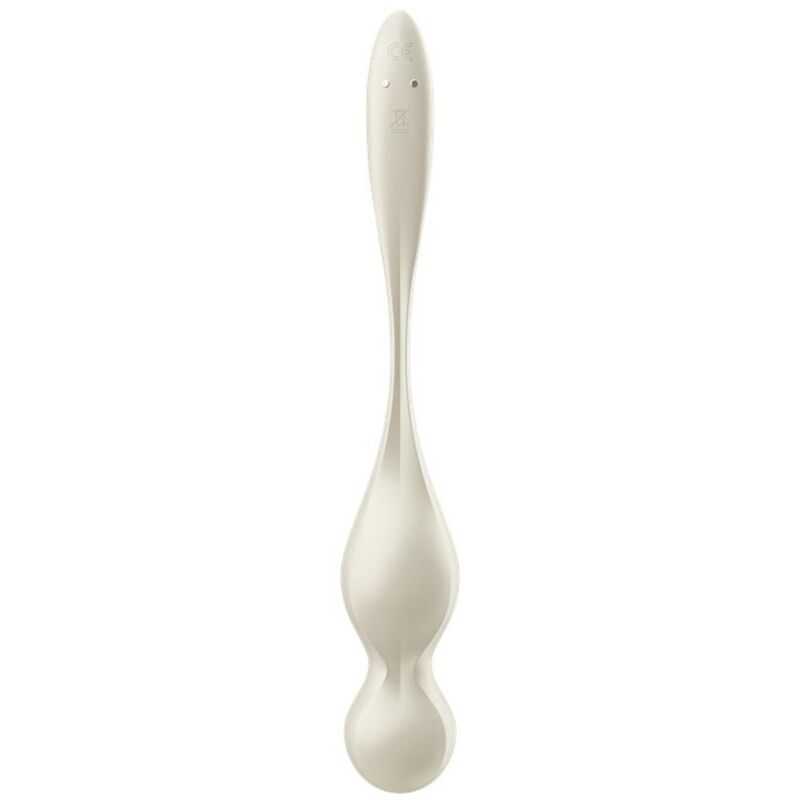 SATISFYER - LOVE BIRDS PALLINE DI KEGEL VIBRANTI BIANCHE