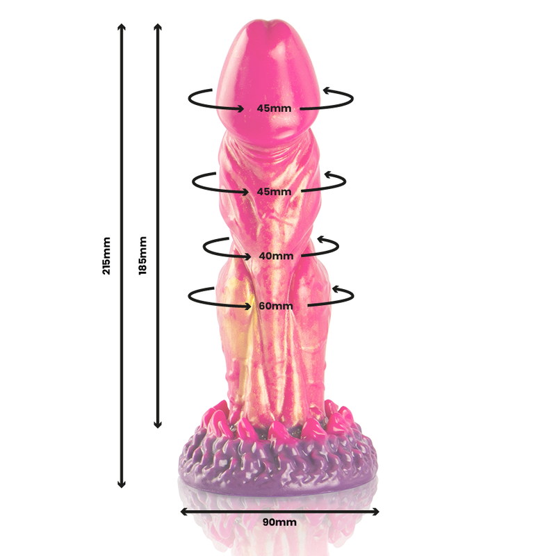 EPIC - CERBERUS MYTHOLOGICAL FIRE DILDO 