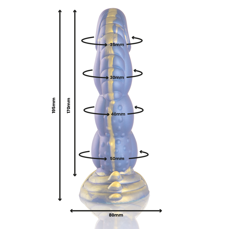 DILDO SCOLPITO, SILICONE PREMIUM, STIMOLAZIONE PROFONDA