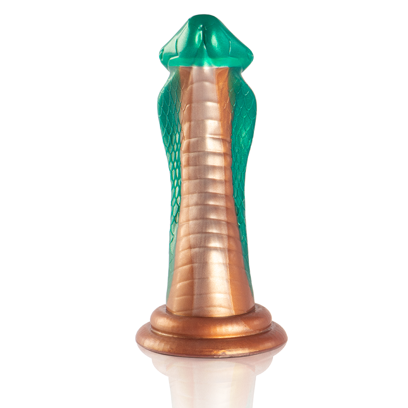 DILDO IN SILICONE PREMIUM, BASE SICURA 90MM