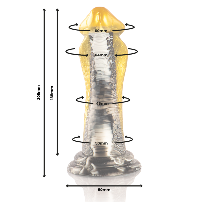 EPIC - DRAKON COBRA GIALLO DILDO 