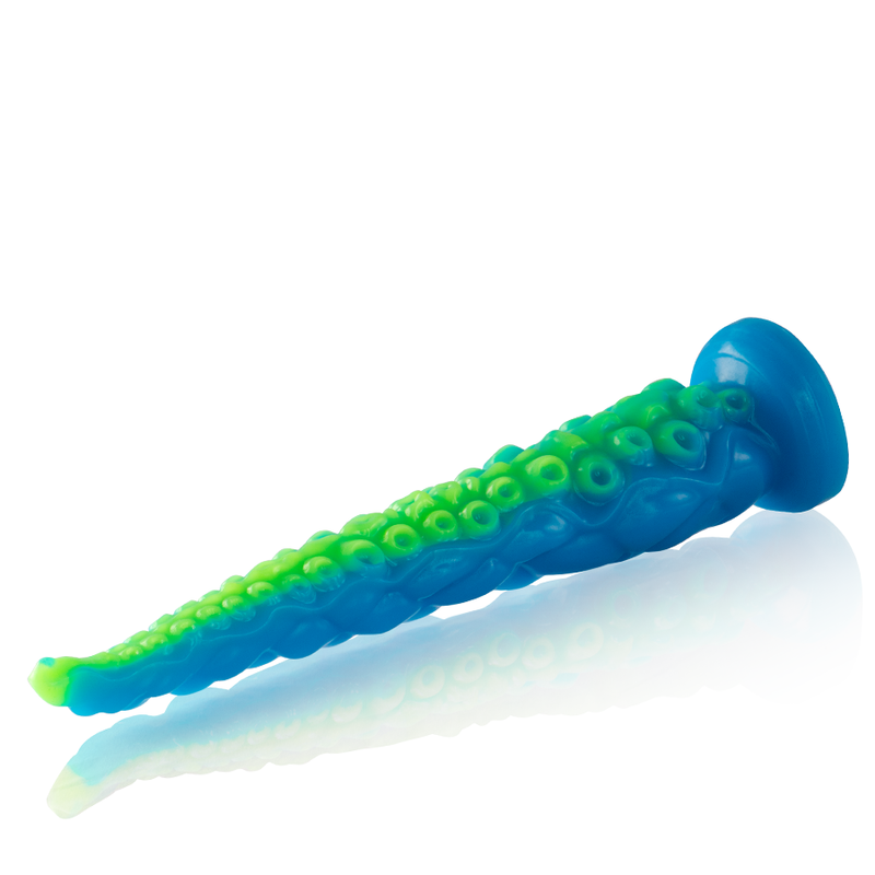 DILDO FLUORESCENTE E REALISTICO, SILICONE PREMIUM