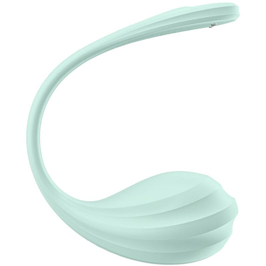 SATISFYER - SMOOTH PETAL STIMOLATORE DEL PUNTO G CON APP VERDE