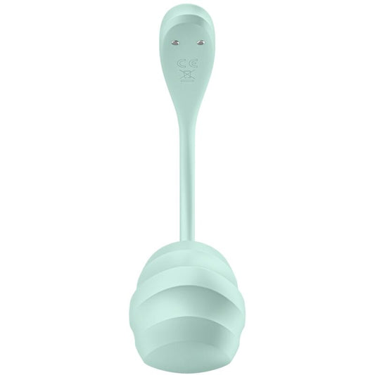 SATISFYER - SMOOTH PETAL STIMOLATORE DEL PUNTO G  APP GRATUITA VERDE