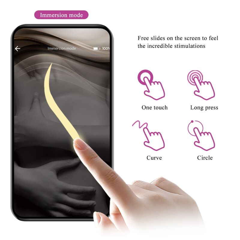 PRETTY LOVE - OVETTO CASPER VIBRANTE RICARICABILE APP LONG DISTANCE