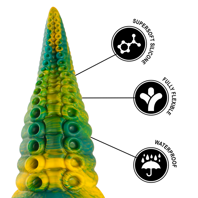EPIC - CETUS GREEN TENTACLE DILDO GRANDE