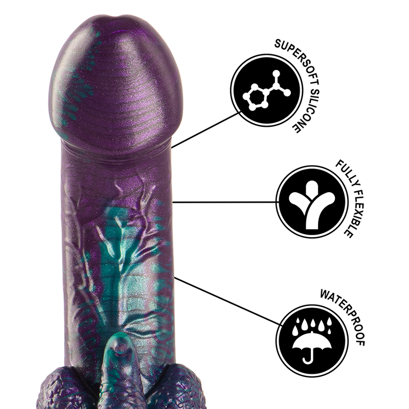 EPIC - BASILISK DOUBLE SCALY PLEASURE  DILDO PICCOLO