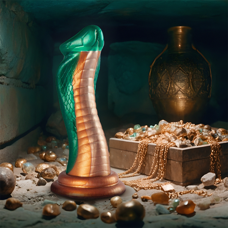 DILDO IN SILICONE PREMIUM, BASE SICURA 90MM