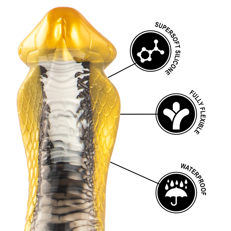 EPIC - DRAKON COBRA GIALLO DILDO 