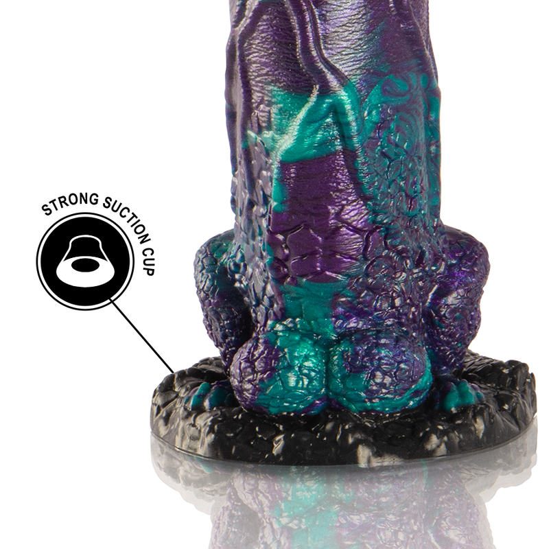 DILDO SCOLPITO IN SILICONE, STIMOLAZIONE INTENSA, DESIGN MITOLOGICO