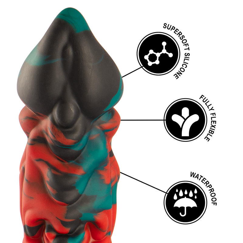 DILDO SCOLPITO "PHOBOS CHILD OF LOVE AND DELIGHT" TAGLIA S - EPIC