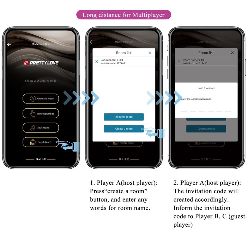 PRETTY LOVE - VIBRATORE ETHAN RICARICABILE CON APP VIOLA