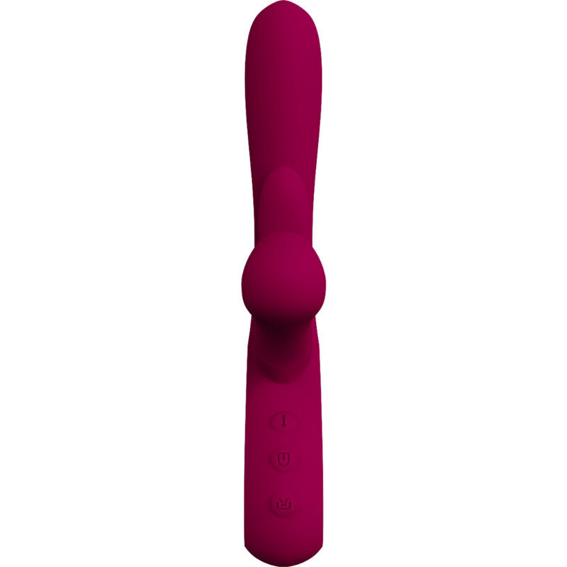 VIBRATORE CON STIMOLATORE CLITORIDEO, 15 MODALITÀ DI VIBRAZIONE, MOVIMENTO LINGUA REALISTICA