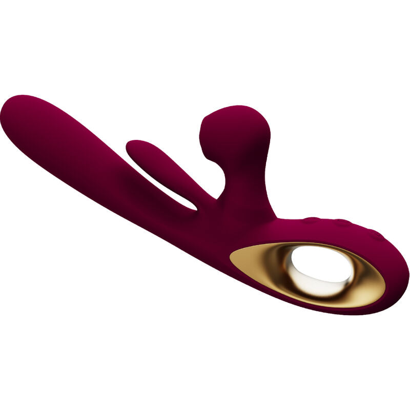 ARMONY -  IMPACT SWING VIBRATORE E DOPPIO STIMOLATORE MODELLO 1 BURGUNDY