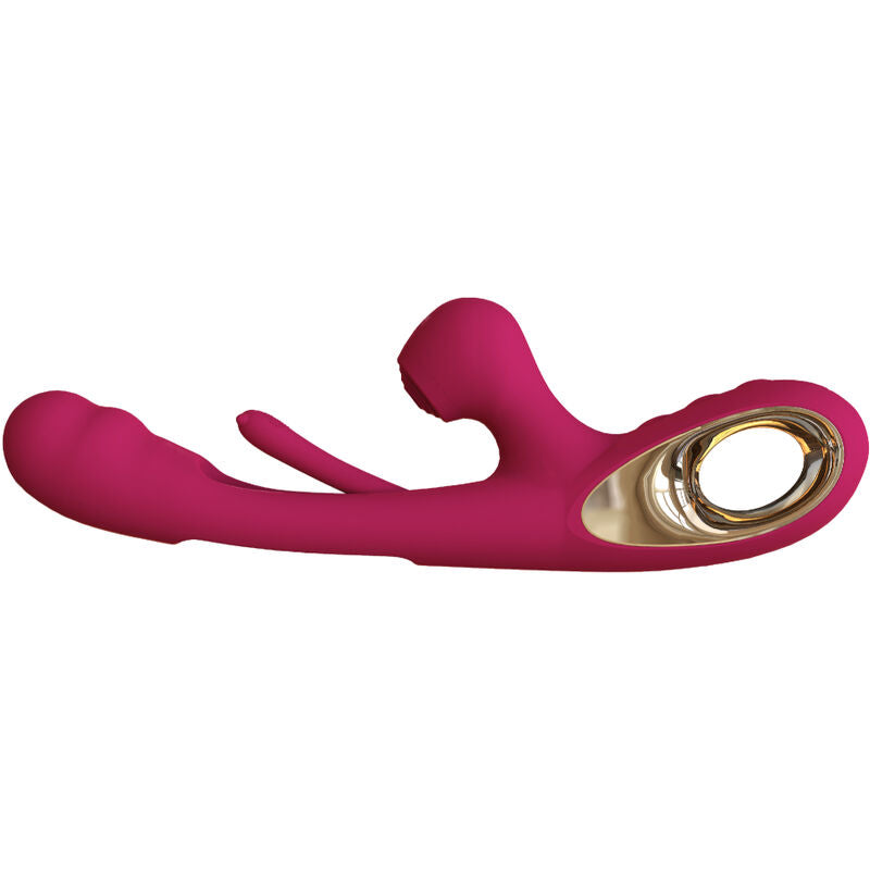 VIBRATORE CON STIMOLATORE CLITORIDEO, 15 MODALITÀ DI VIBRAZIONE, LINGUA MOBILE REALISTICA, SILICONE BODY-SAFE