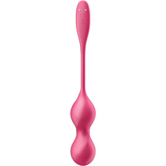SATISFYER - LOVE BIRDS 2 PALLINE DI KEGEL VIBRANTI CON APP 