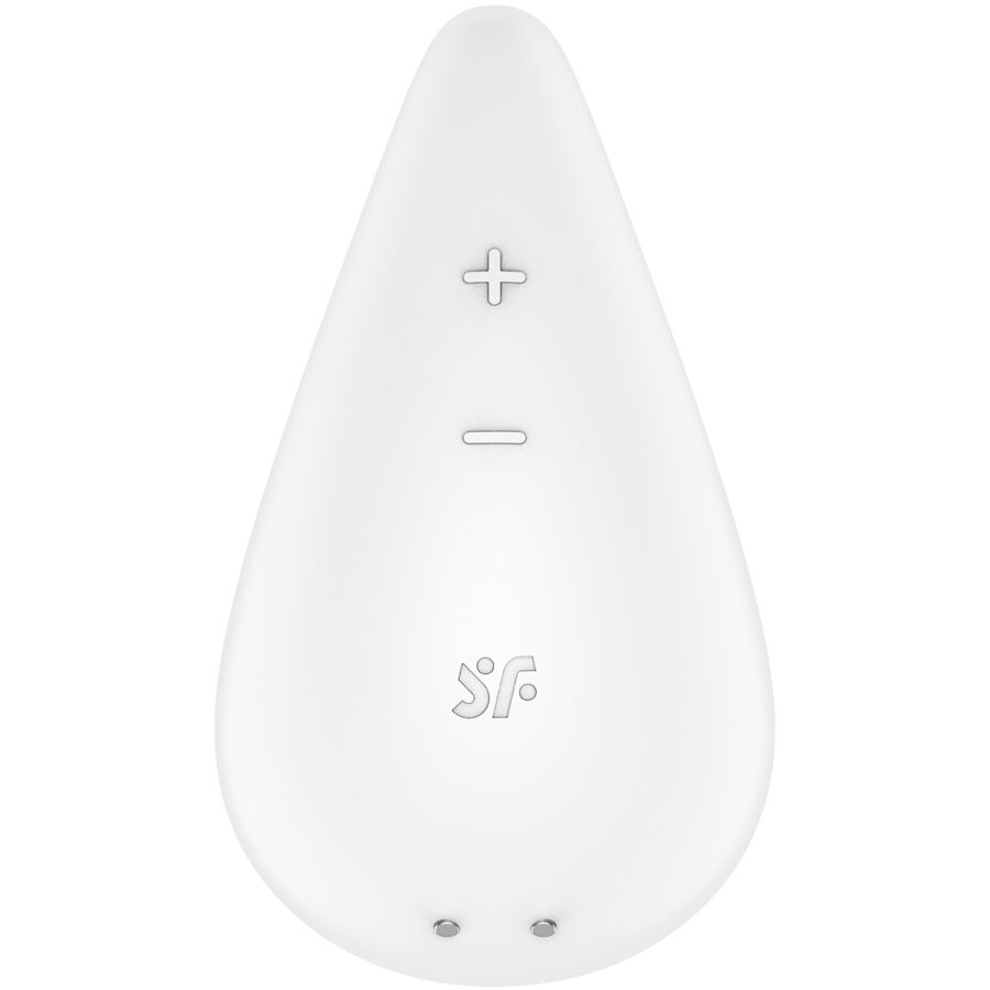 SATISFYER -  DEW DROP VIBRATORE LAY-ON BIANCO