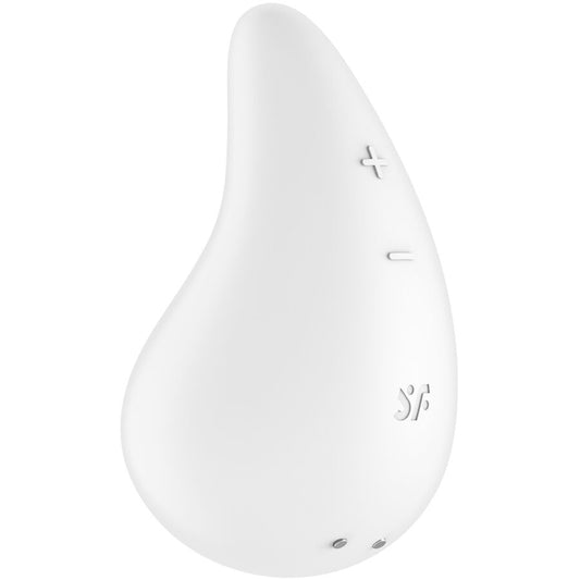SATISFYER -  DEW DROP VIBRATORE LAY-ON BIANCO