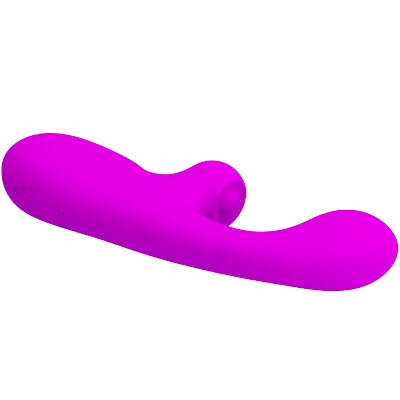 PRETTY LOVE - VIBRATORE SKYLAR CON STIMOLATORE FUCSIA