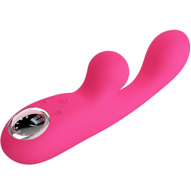 PRETTY LOVE - VIBRATORE SKYLAR CON STIMOLATORE ROSA