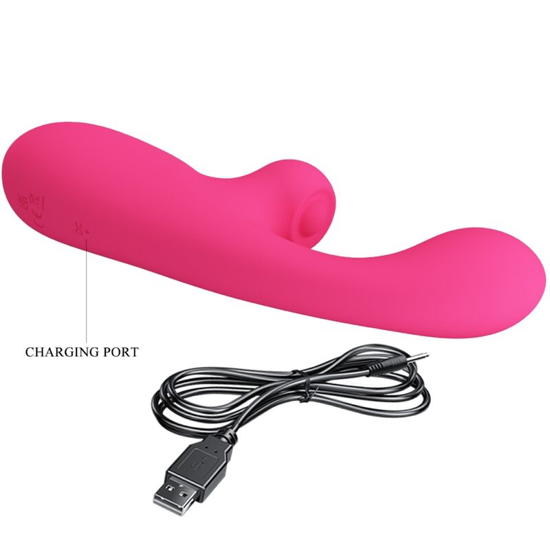 PRETTY LOVE - SKYLAR VIBRATORE STIMOLATORE ROSA 