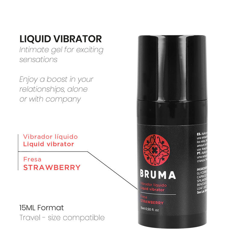 LIQUIDO VIBRANTE IN GEL AROMA FRAGOLA 15 ML