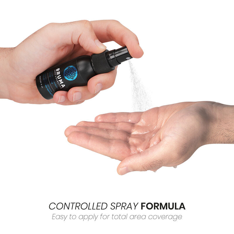 SPRAY RITARDANTE E RINFRESCANTE, FORMULA INNOVATIVA, EROGATORE PRECISO