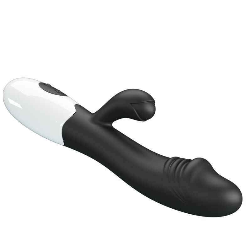 PRETTY LOVE - VIBRATORE SNAPPY CON G SPOT  30 FUNZIONI NERO