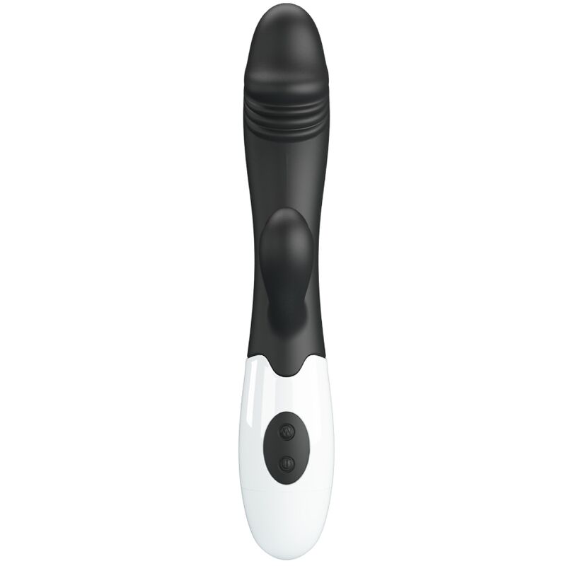 PRETTY LOVE - VIBRATORE SNAPPY CON G SPOT  30 FUNZIONI NERO