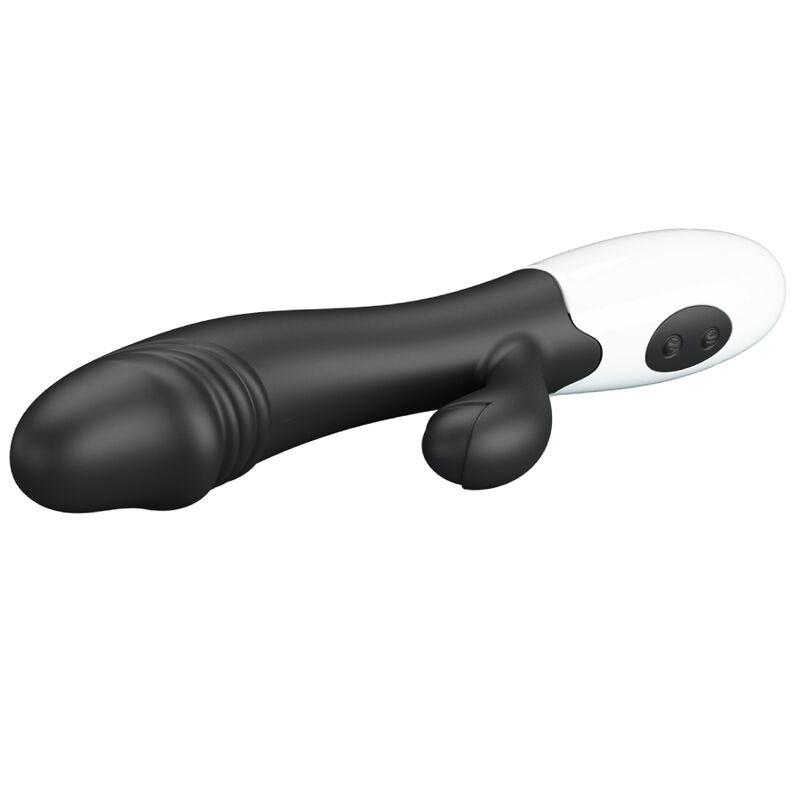 PRETTY LOVE - VIBRATORE SNAPPY CON G SPOT  30 FUNZIONI NERO